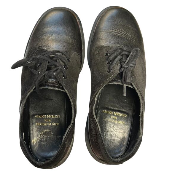 Dr. Martens 1461 Leather Suede Saddle Oxford Unisex Shoes UK 6/ US M7/US W8 - Picture 6 of 10